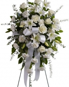 White Floral Spray